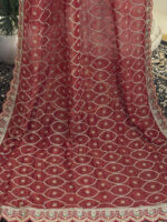 Bridal lehenga cross  red - Image 2