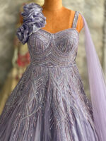 Gown light labender royal boutique - Image 2
