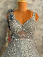 Gown light grey weston look - Image 3
