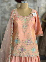 Long shirt with lehenga - Image 2