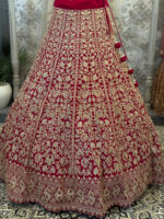 Partywear lehenga long top with lehenga - Image 2