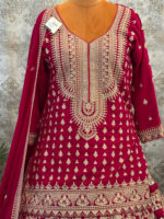 Partywear lehenga long top with lehenga - Image 3
